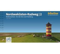 Nordseeküsten Radweg 2 Niedersachsen Von der Ems - Hamburg: Niedersachsen - Von der Ems nach Hamburg, 1:50.000, 568 km, GPS-Tracks Download, LiveUpdate (Radtourenbücher)
