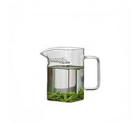 Nordswal Handmade Borosilicate Glass Tea Cup with Built-in Glass Filter, High-Heat Resistant, Elegant Transparent Design, Perfect for Loose Leaf Tea, Green Tea, Black Tea, Assam Tea,250ml
