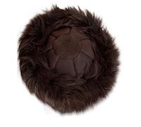 Nordvek Sheepskin Hat Women - Russian Style Cossack - One Size # 501-100 - Dark Chocolate