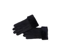 Nordvek Women's Sheepskin Gloves With Cuff in Black | Size: Medium/Large Nordvek Black M/L