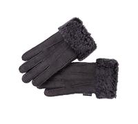 Nordvek Womens Sheepskin Gloves With Fur Cuff - 301-100