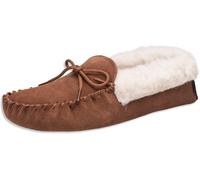 Nordvek Womens Sheepskin Moccasin Slippers - - Size: 3