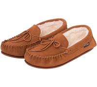 Nordvek Womens Sheepskin Moccasin Slippers - - Size: 8