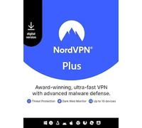 NordVPN Plus VPN Service (PC, Android, Mac, iOS) (10 Devices, 1 Year) - NordVPN Key - GLOBAL