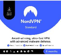 NordVPN Standard AU Key (6 Months / 10 Devices)