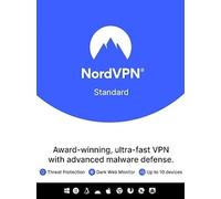NordVPN Standard VPN Service (PC, Android, Mac, iOS) (10 Devices, 2 Years) - NordVPN Key - GLOBAL