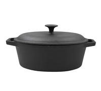 Nordwik Nordwik cast iron casserole oval 4 l Black