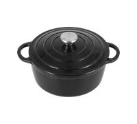 Nordwik Nordwik cast iron pot round 2.5 l Black