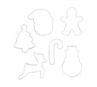 Nordwik Nordwik gingerbread cutter christmas 6 pieces Stainless steel