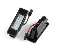 NORDYO 2Pcs Error Free White LED License Plate Light Fit For Nissan X-Trail T30 T31 Qashqai J10 J11 Primera P12 Pathfinder R51 Juke F15