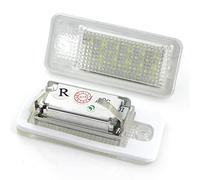 NORDYO 2pcs Led License Plate Light Fit For Audi A3 8P A4 B6 B7 A5 A6 4F Q7 Car Parts Auto Accessories Number Plate Lamp Rear Stop Signal