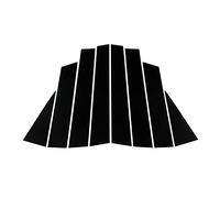 NORDYO 8 Pcs Car Pillar Posts Window Door Moulding Trims Cover Fit For Nissan Qashqai J11 2016-2022 Accessories Exterior