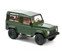 Noreb 1/43 Land Rover Defender 1995 Dark Green NOREV DEFENDER JET CAR Mini Car