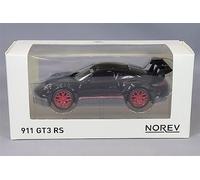 Noreb JETCAR 1/43 Porsche 911 GT3 RS 2022 Sticker Black/Red