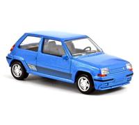 Renault SuperCinq GT Turbo Ph II 1988 Blue Metallic Jet Car 1/43 NOREV New