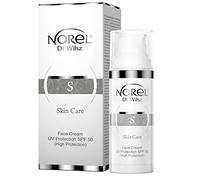 Norel Skin Care Face Cream UV SPF 50 Protection With SunBoost ATBTM - A Unique Mixture Of Bisabolol, Vitamin E And Argan oil 50ml