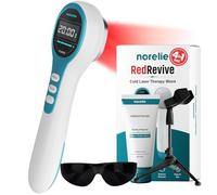 Norelie RedRevive Cold Laser Therapy Wand with Stand & Conductive Gel for Hands-Free Enhanced Light Therapy Sessions, Portable Red Light Therapy Wand for Relief of Muscle, Joints and Body Pain