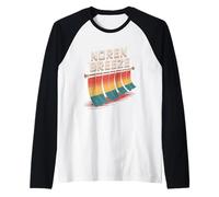 Noren Breeze Pop Culture Japanese Aesthetic Raglan Baseball Tee
