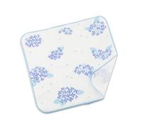 NOREN Handkerchief 100% cotton (Hydrangea) for women Senshu Quick-Drying highly Absorbent