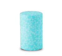 NOREN Tea caddy for loose leaf tea japanese washi paper 100g capacity (Small Sakura Blue) tea caddies tea tin tea canister