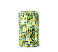 NOREN Tea caddy for loose leaf tea japanese washi paper 100g capacity (Bamboo Green) tea caddies tea tin tea canister