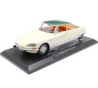 Norev 1:18 Citroen DS 21 Le Léman 1968 - Ivory & Green Metallic roof