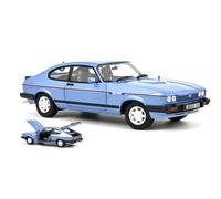 NOREV 1/18 FORD CAPRI MK.III 2.8 INJECTION RHD PARIS BLUE METALLIC 1984 NV182764