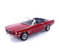 Ford MUSTANG Convertible 1966 Red 1:18 Model 182810 Norev