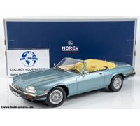 Norev - 1:18 Jaguar XJ-S 5.3 HE Convertible Light Blue 1988 - Diecast Model