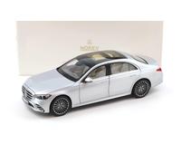 NOREV 1:18 Mercedes S-Class AMG Line Sedan 2021 Silver Metallic Diecast