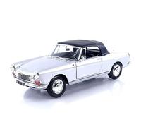 Peugeot 404 Convertible Silver Norev 1/18