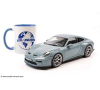 Norev 1:18 Porsche 911 (992) S/T Meissen Blue 2023 - Diecast Model