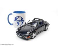 Norev - 1:18 Porsche 911 Carrera 4 Targa 1991 Dark Blue Metallic - Diecast Model