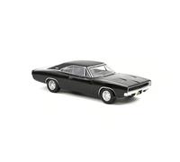 Norev 1:43 1968 Dodge Charger - Black - Die Cast Car NV950004