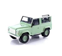 Norev Land Rover Defender 1995 Green & White Jet car 1:43 Scale Die Cast Model