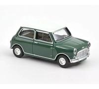 Norev 1/54 Mini Cooper S 1964 Green White Roof NOREV MINI COOPER Mini Car [Parallel import goods]
