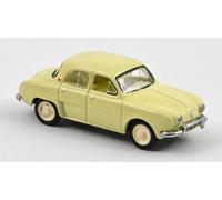 Norev 1/87 Renault Dauphine 1956 Yellow Miniature Car