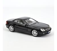183840 Mercedes SL500 R230 Black Norev 1/18