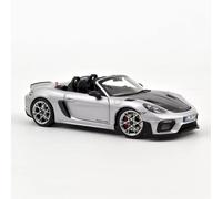 NOREV 187270 1:18 Porsche 718 Spyder RS w/Weissach Pack 2023 GT-Silver Metallic