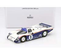 Norev - 187400 Winner Le Mans 1986 - Echelle 1: 18 Porsche 962 °C - Blue/White
