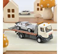 Breakdown Truck Plastigam And Porsche 911 Jet Car 1:43 Model Norev