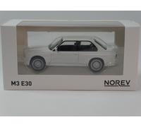 Norev Bmw M3 E30 White 1986 1/43 350012