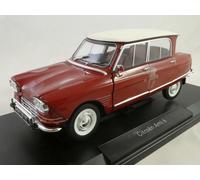 CITROEN Ami 6 Club - 1968 - Corsaire red - Norev 1:18