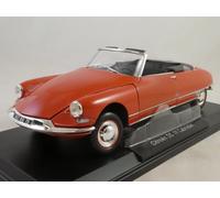 Norev Citroen DS 19 Cabriolet Coral Red 1961 1/18 181599