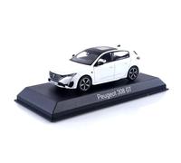 2021 Peugeot 308 GT Pearl White at 1/43 Norev 473934