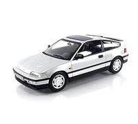 Norev Compatible with Honda CRX 1990 Silver Model Car 1:18