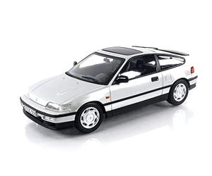 Norev Compatible with Honda CRX 1990 Silver Model Car 1:18