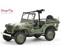 NoRev Jeep Army D-Day 1944 1/18 Scale