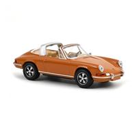 Norev JET Car 1/43 1969 Porsche 911 Targa - Brown