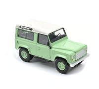 Norev Jet Car 1:43 1995 Land Rover Defender - Green and White # NV845106